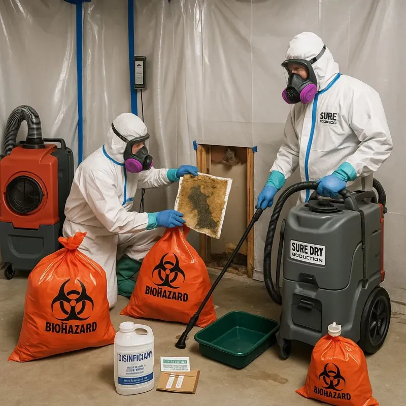 Contaminated Water Handling Protocols process in Trenton, MI