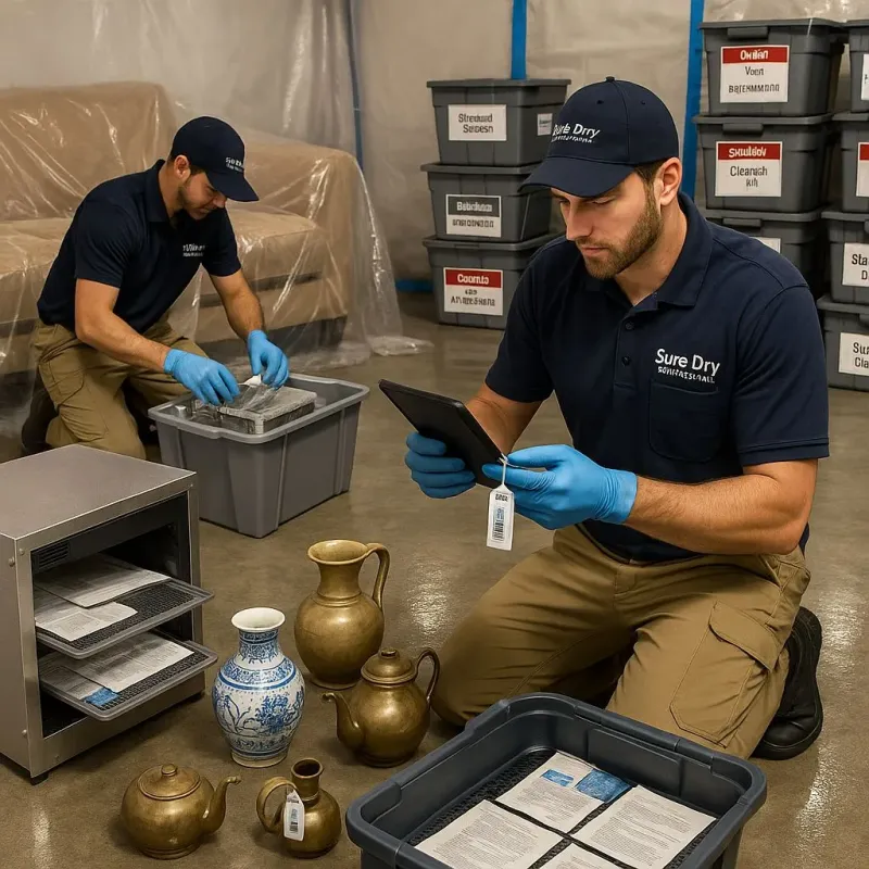 Content Protection and Restoration process in Trenton, MI