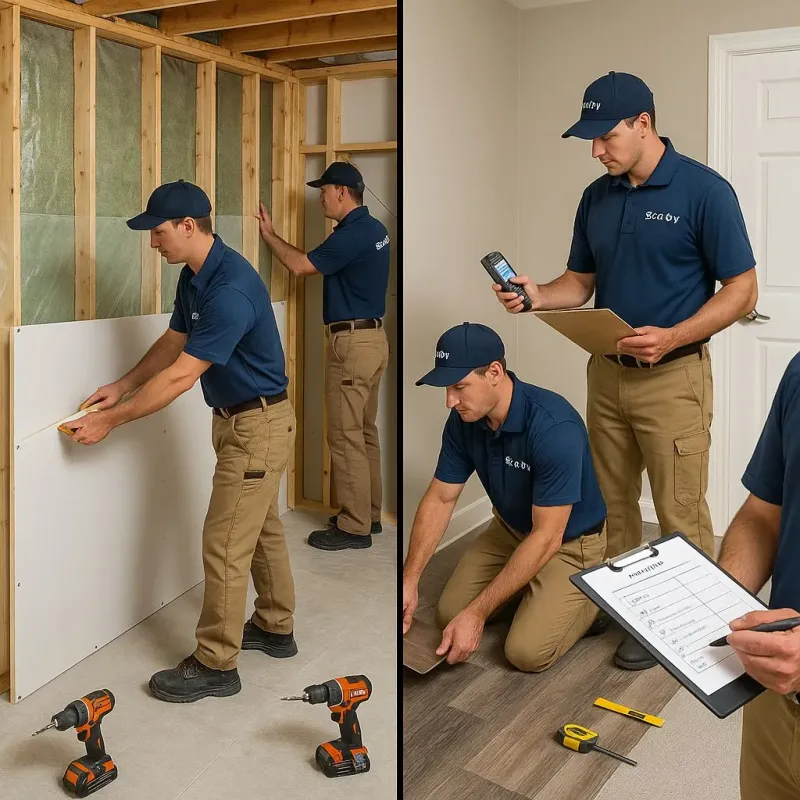 Repairs and Reconstruction process in Trenton, MI